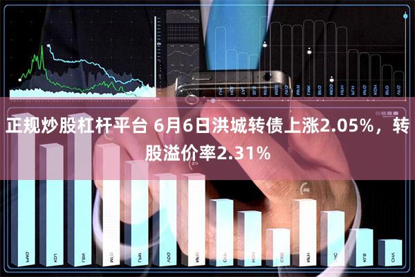 正规炒股杠杆平台 6月6日洪城转债上涨2.05%，转股溢价率2.31%