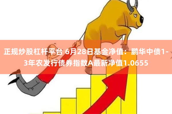 正规炒股杠杆平台 6月28日基金净值：鹏华中债1-3年农发行债券指数A最新净值1.0655